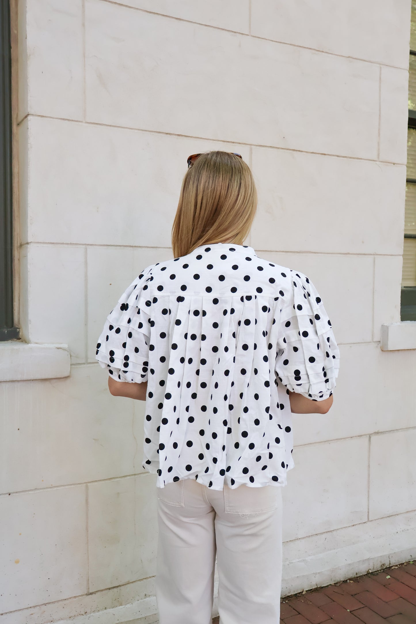 Polly Polka Dot Top