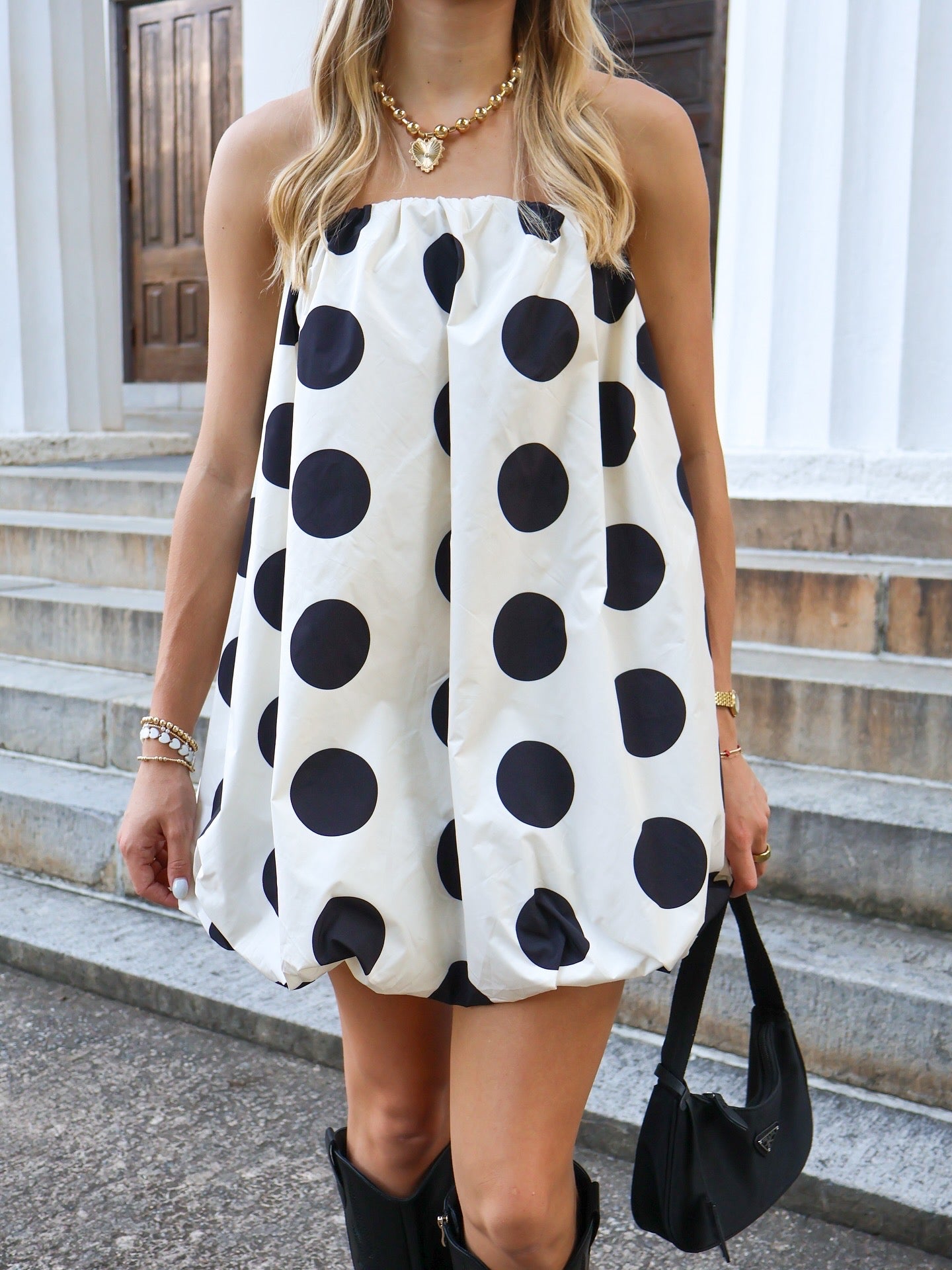 Tailgate Bubble Mini Dress