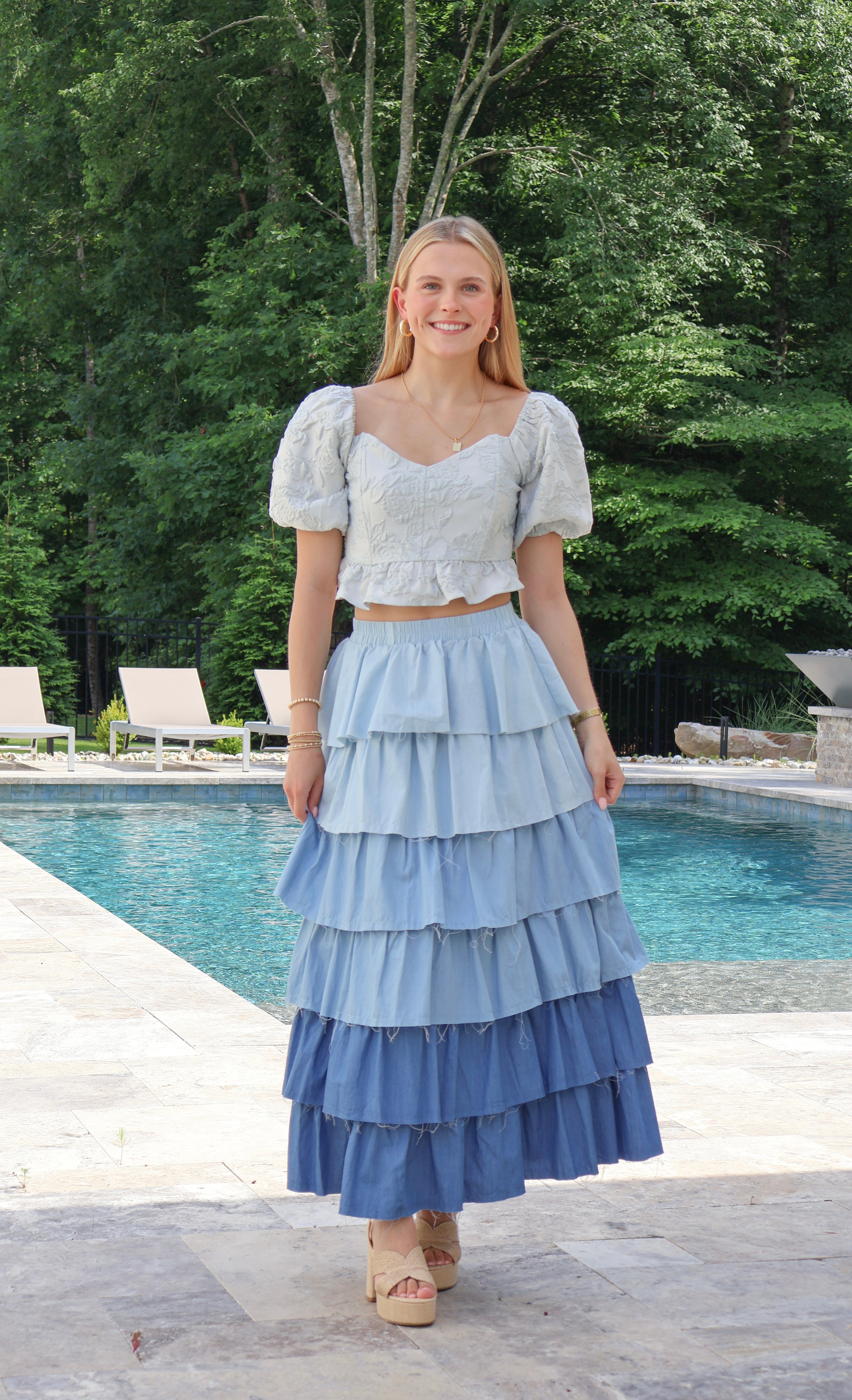 layering skirt under dress What Y2K taught us about layering skirts over pants