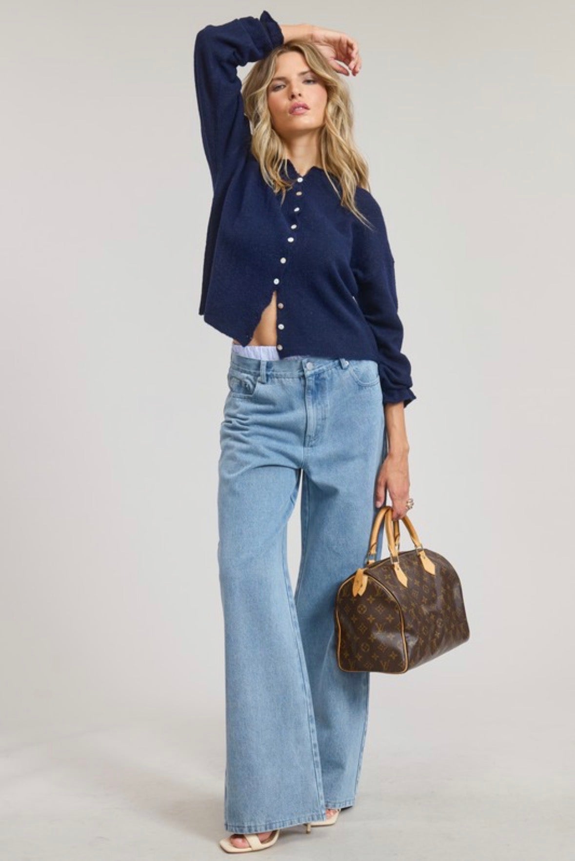 *RESTOCKED* The Classic Navy Cardigan