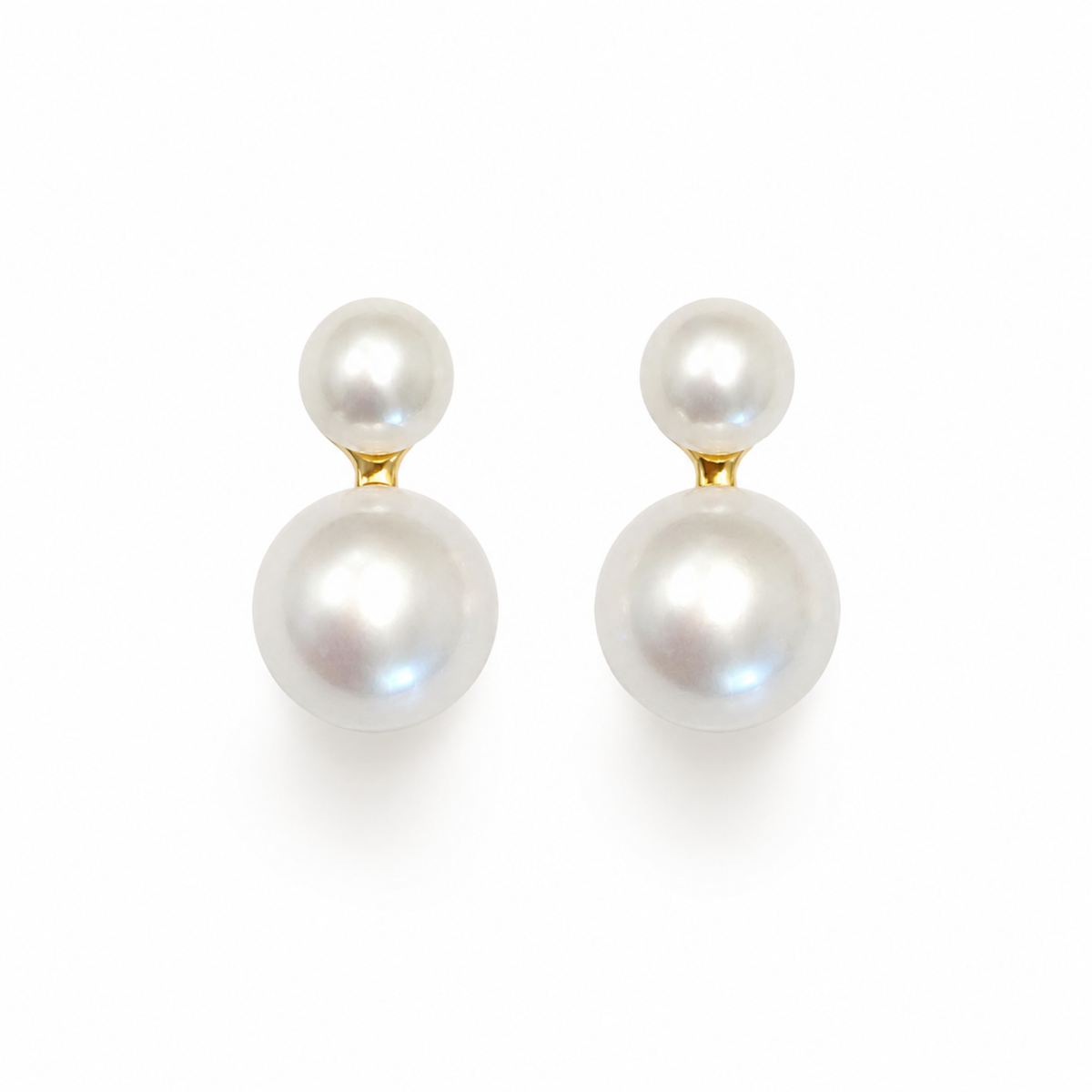 Cotillion Double Pearl Earrings