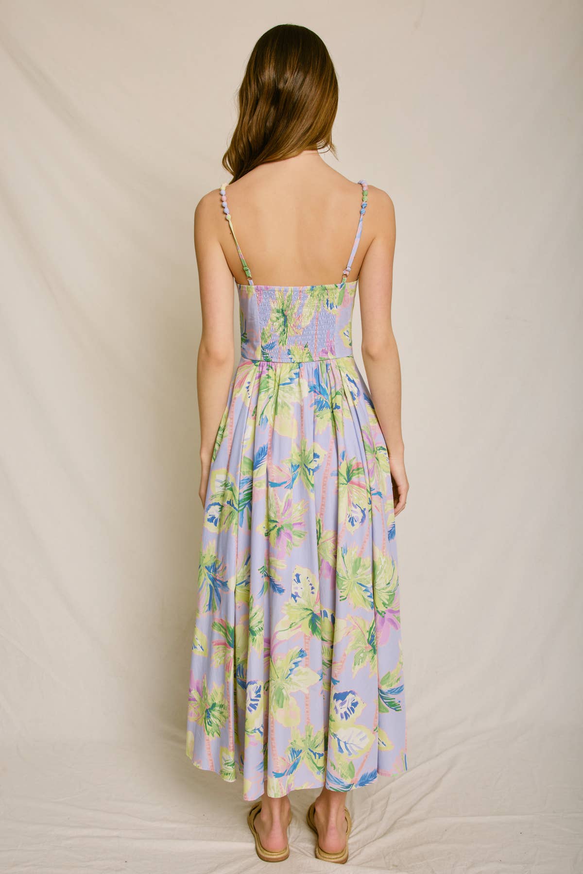 Arlet Beaded Strap Maxi Dress