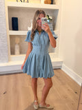 Wonder Denim Mini Dress