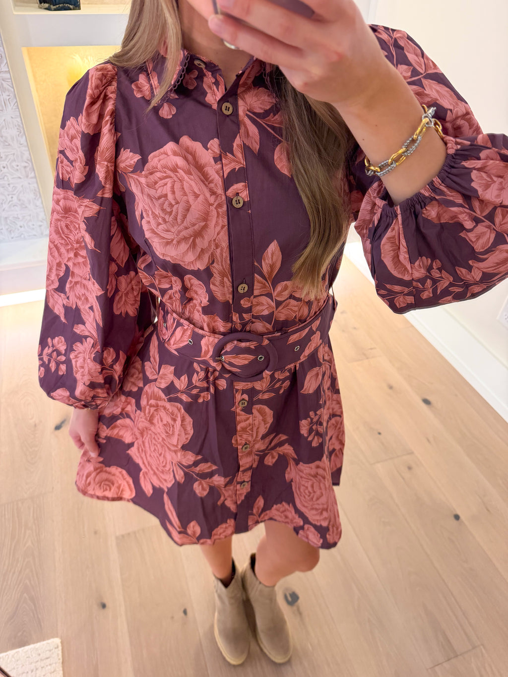 Rosalie Floral Mini Dress