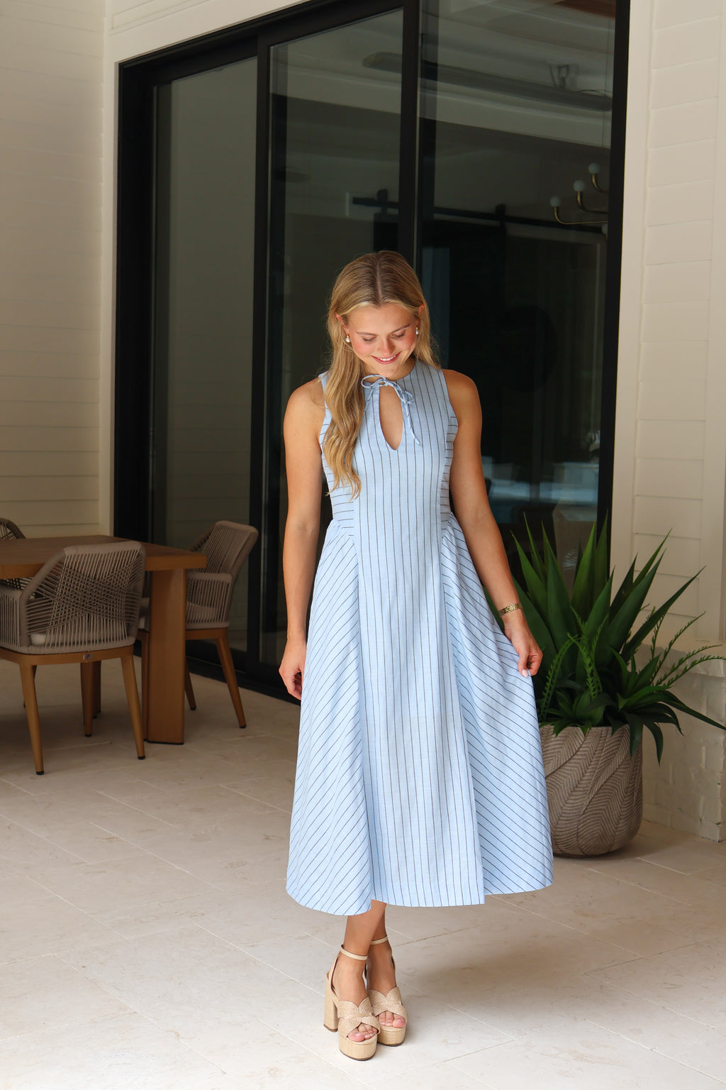 Ocean Air Midi Dress