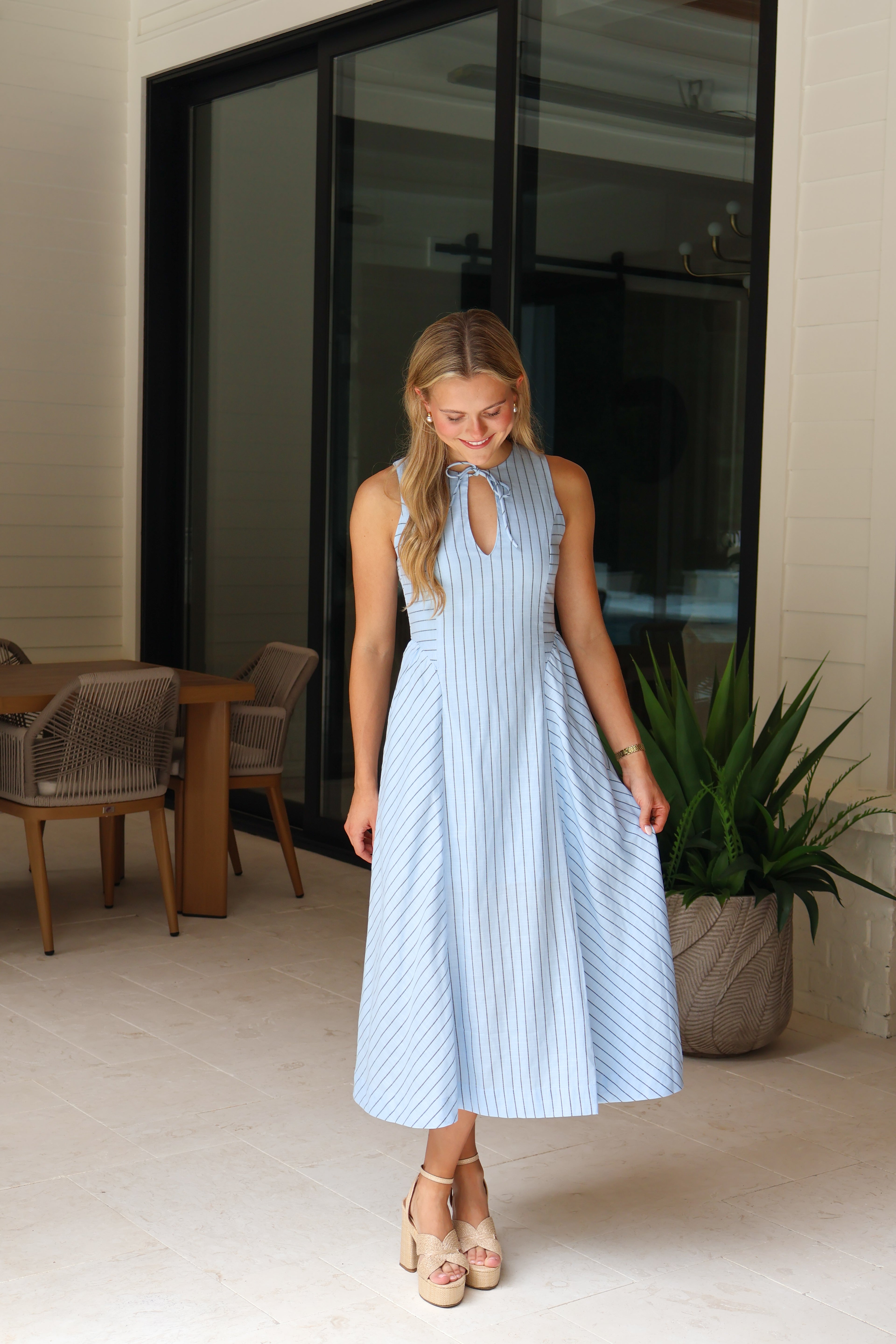 Ocean Air Midi Dress