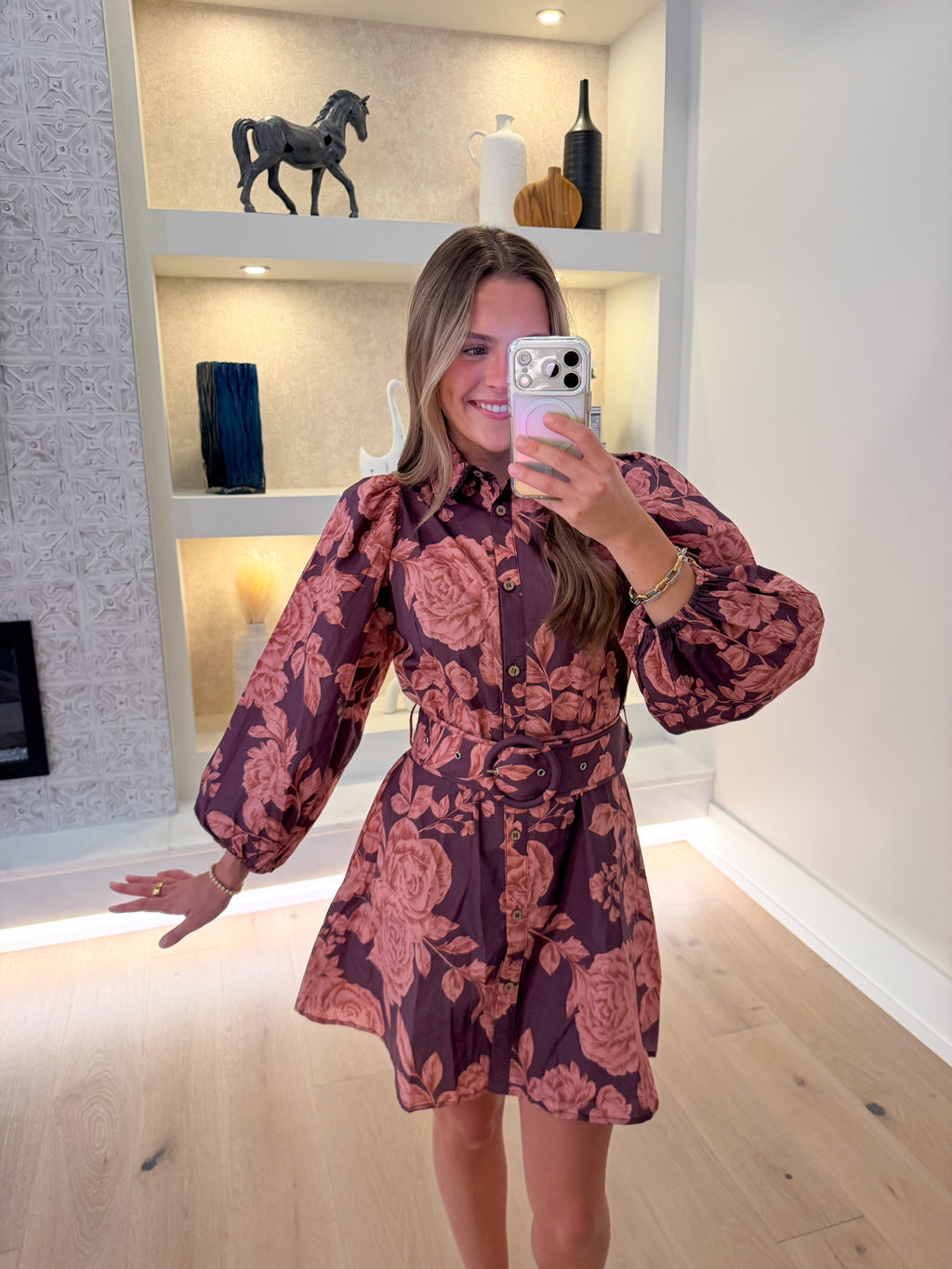 Rosalie Floral Mini Dress