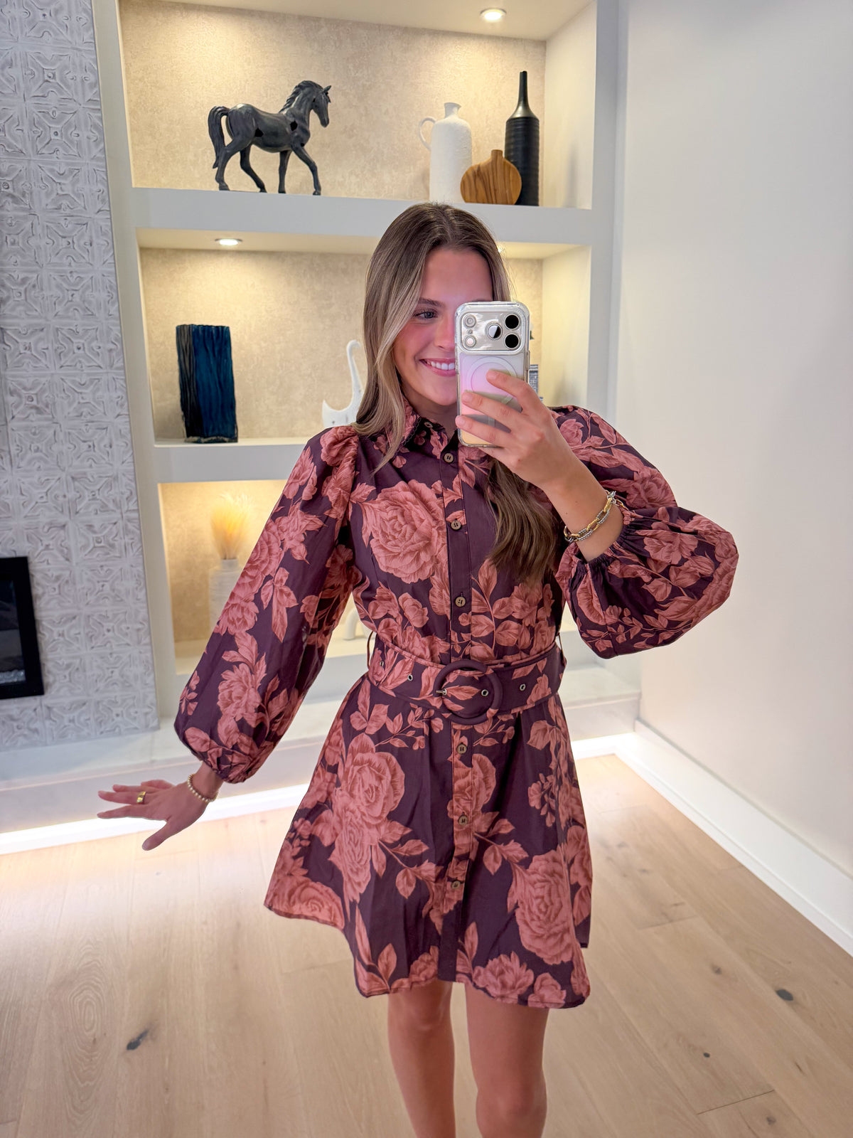 Rosalie Floral Mini Dress