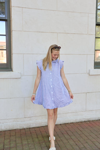 Fay Pinstripe Mini Dress