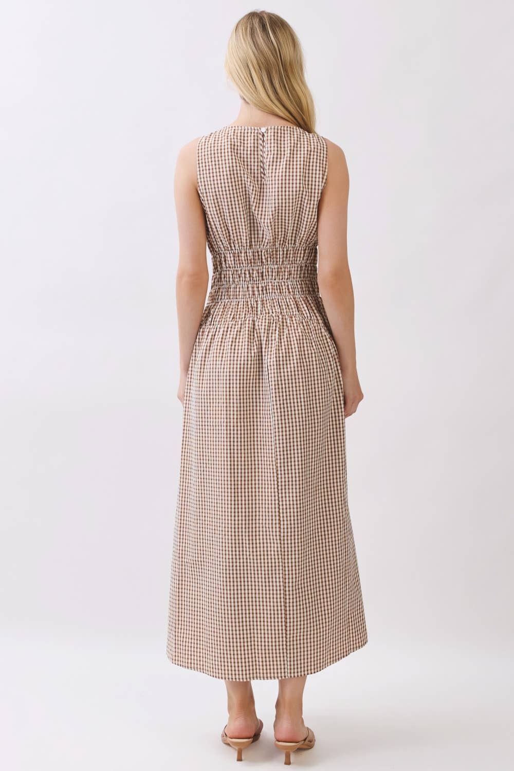 Maggie Mae Asymmetrical Midi Dress