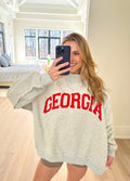 *RESTOCKED* Reversible Georgia/GA Mockneck
