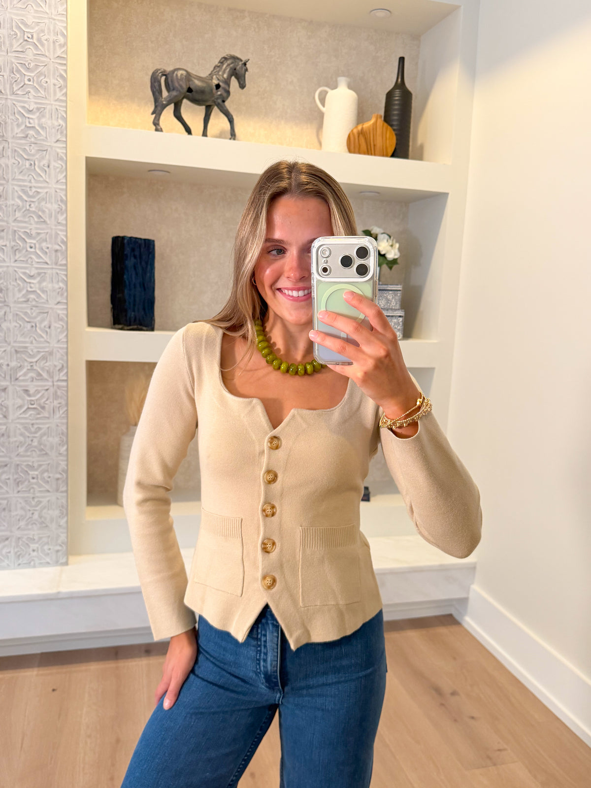 Nettie Long Sleeve Knit Top
