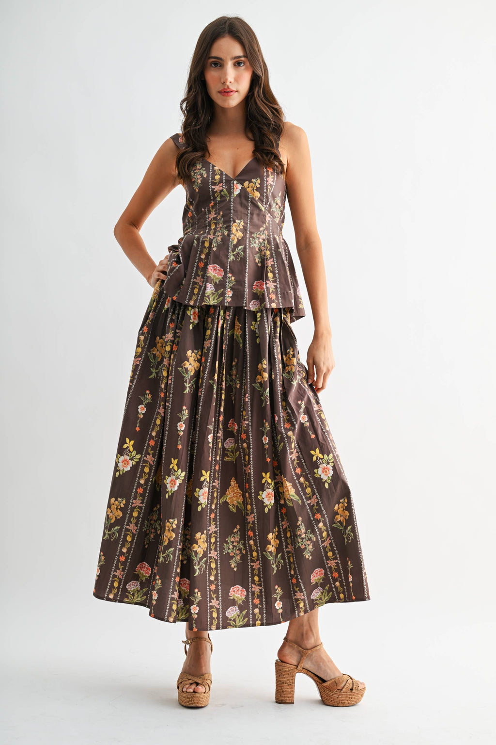 Josephine Floral Skirt Set