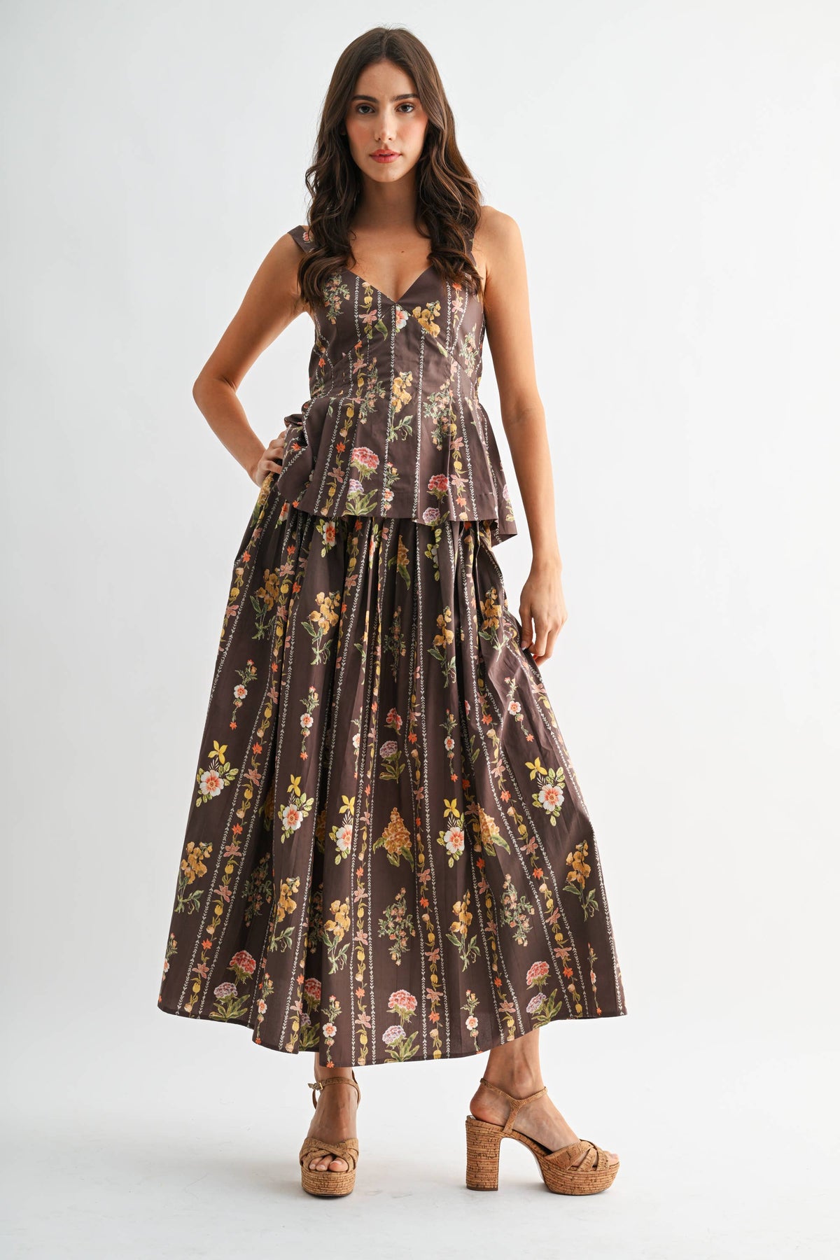 Josephine Floral Skirt Set