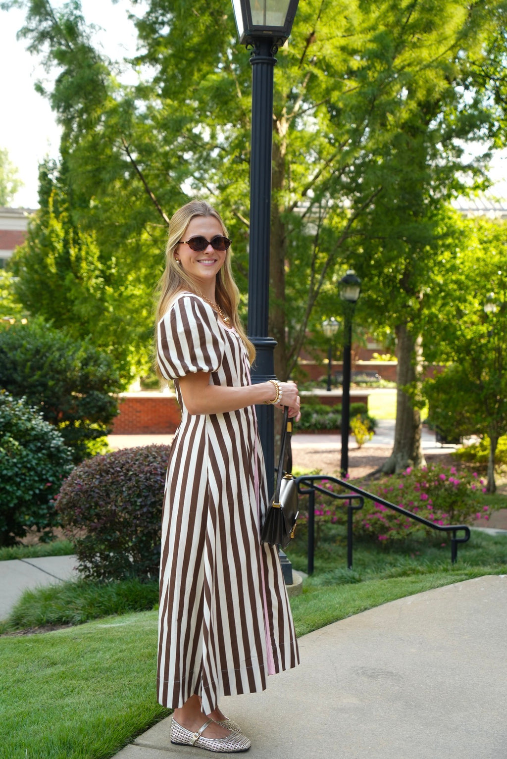 The Cecily Stripe Maxi Dress