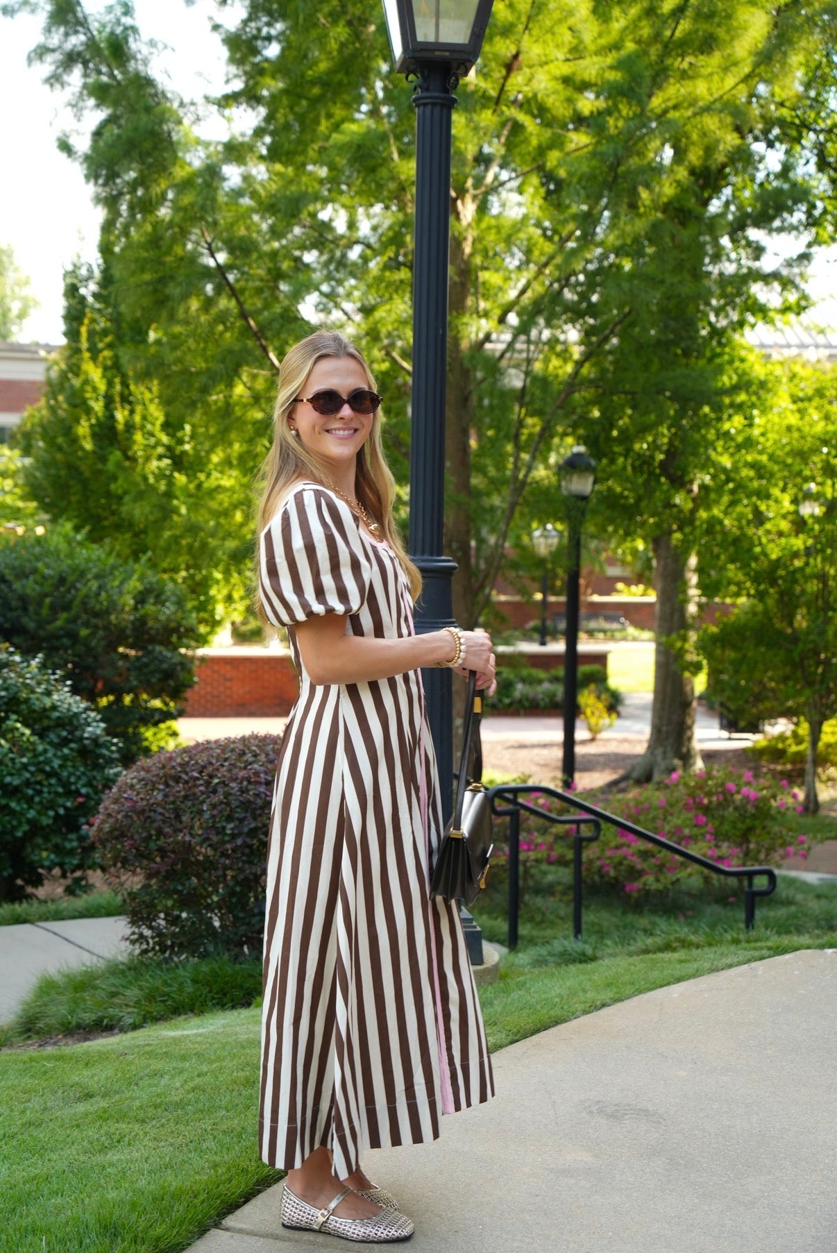 The Cecily Stripe Maxi Dress