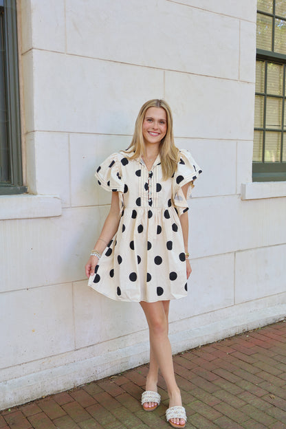 Presley Polka Dot Mini Dress
