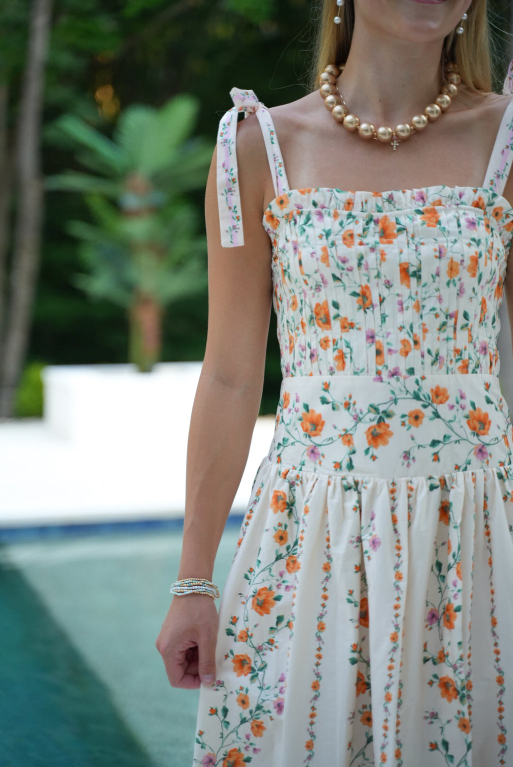 Sweet Clementine Midi Dress