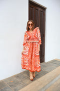 The Harvest Bloom Midi Dress