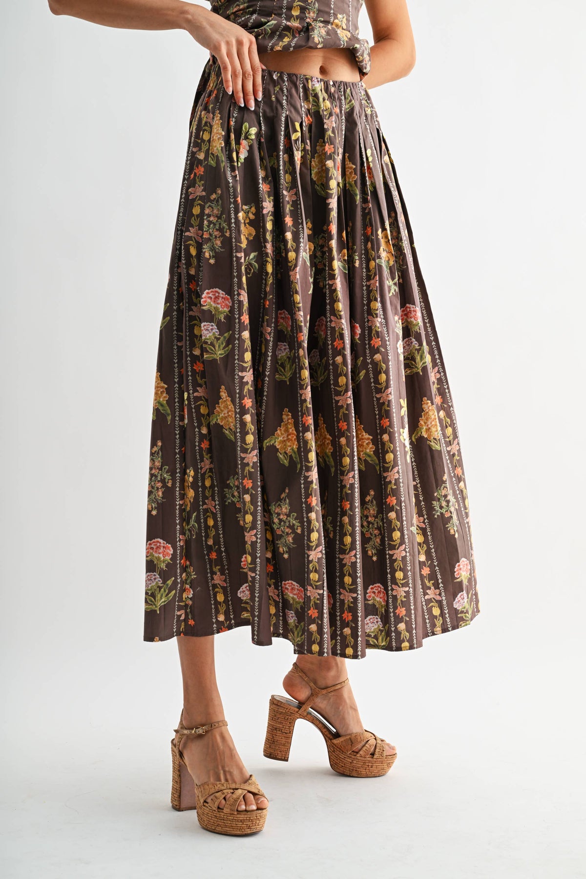 Josephine Floral Skirt Set