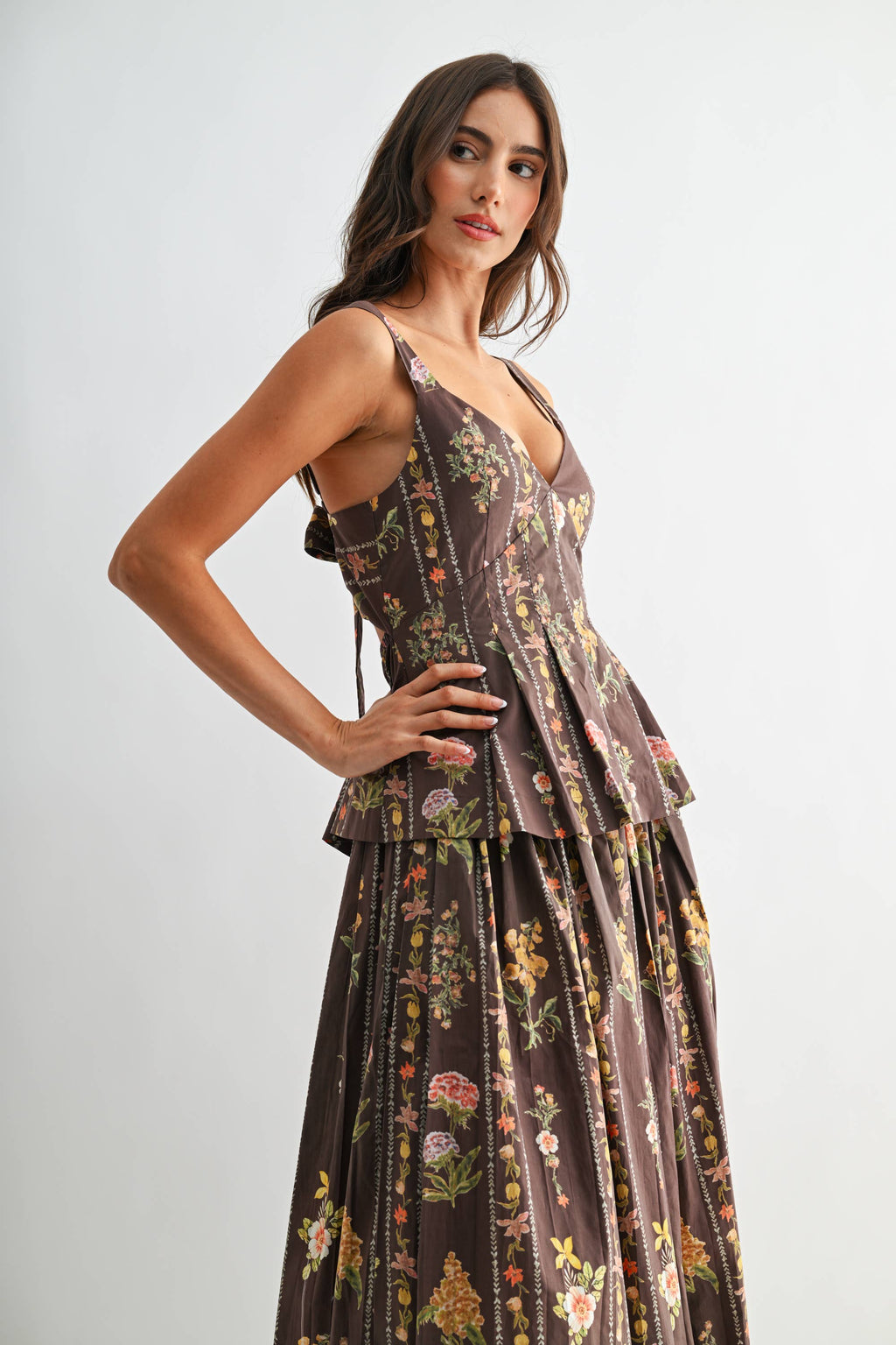 Josephine Floral Skirt Set