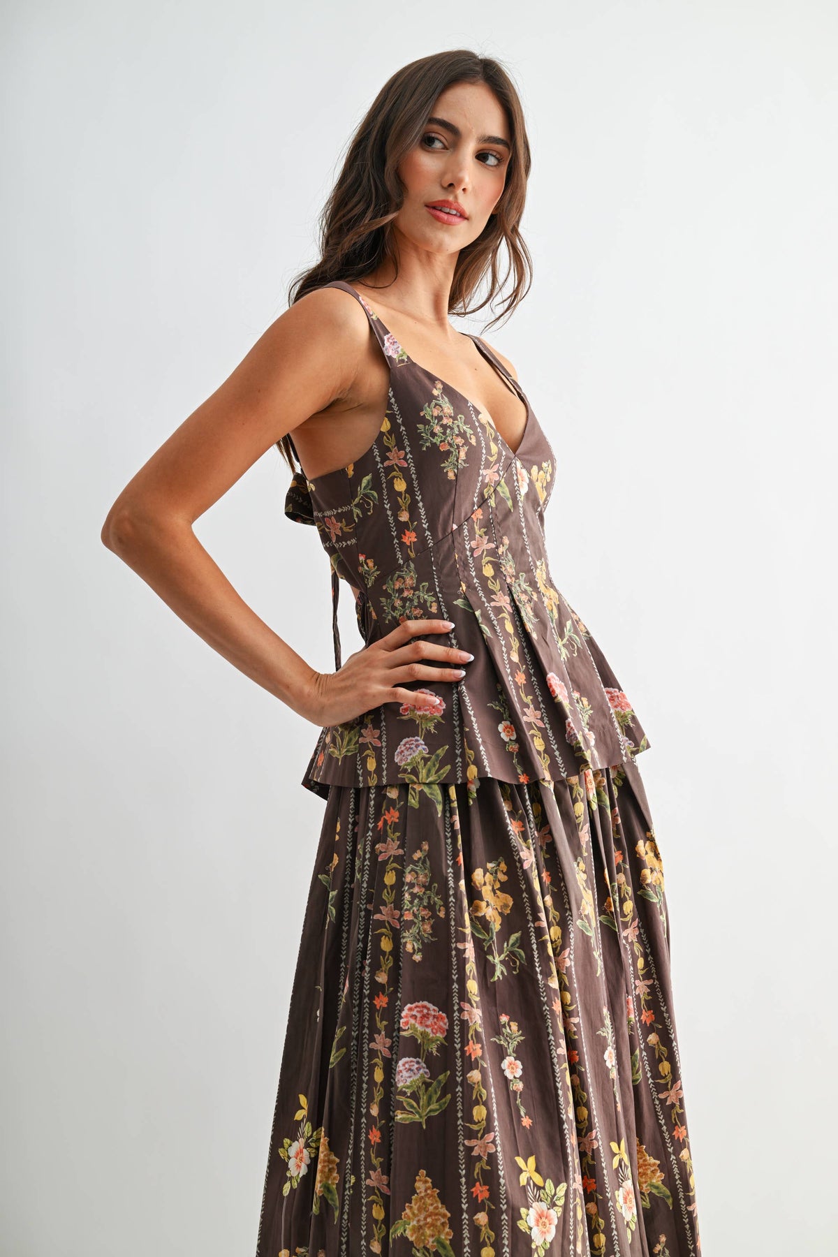 Josephine Floral Skirt Set