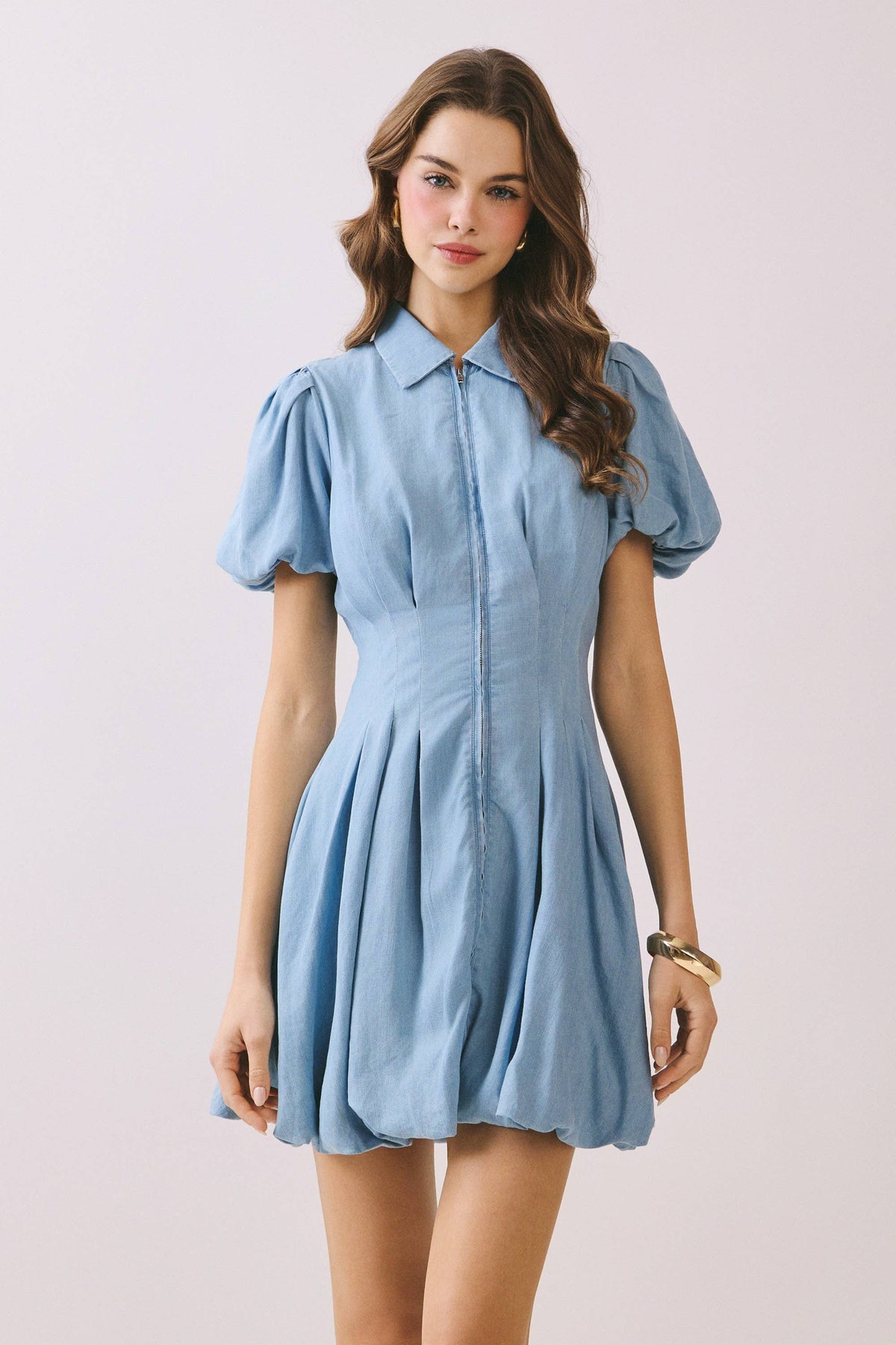 Wonder Denim Mini Dress
