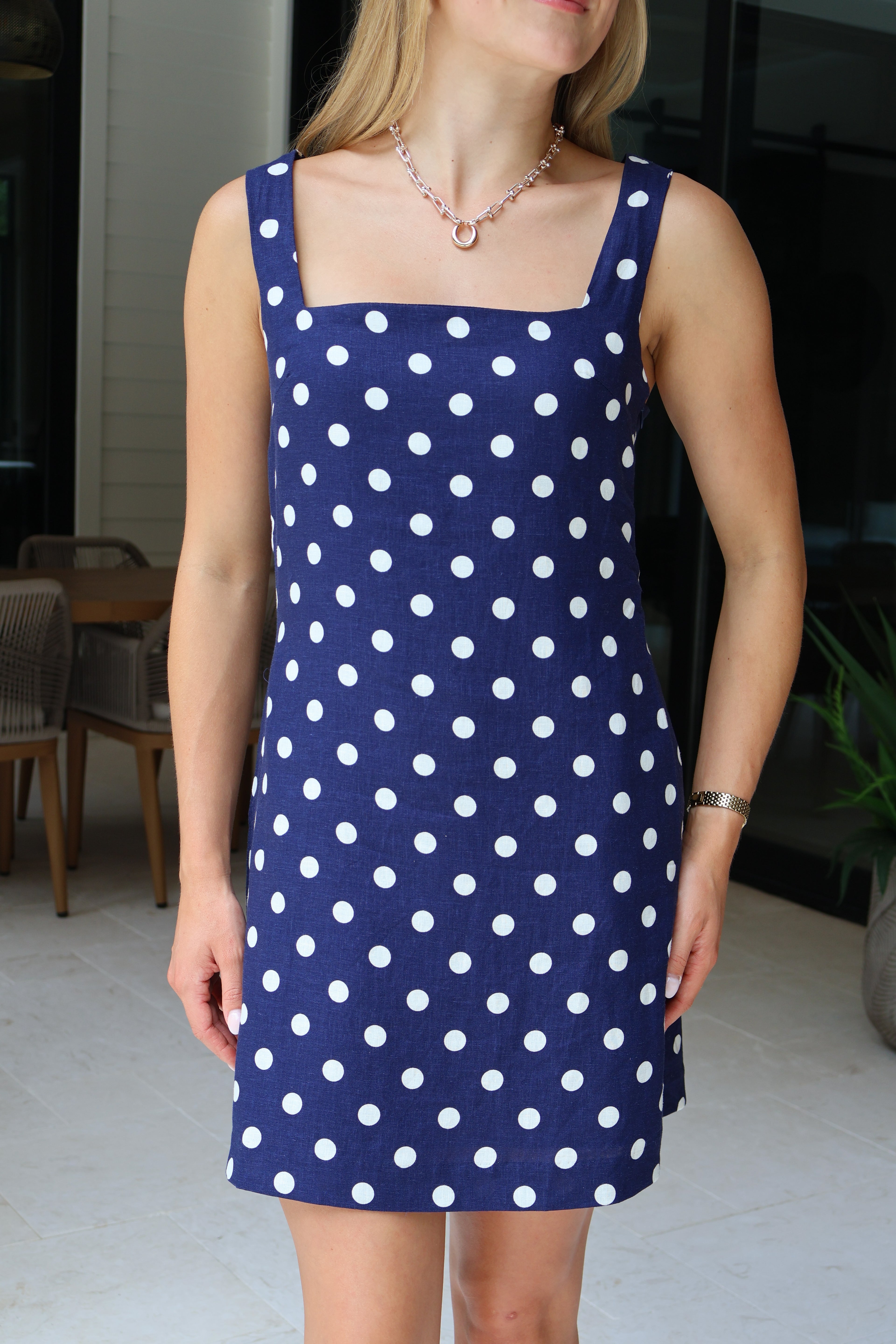 Navy Muse Mini Dress