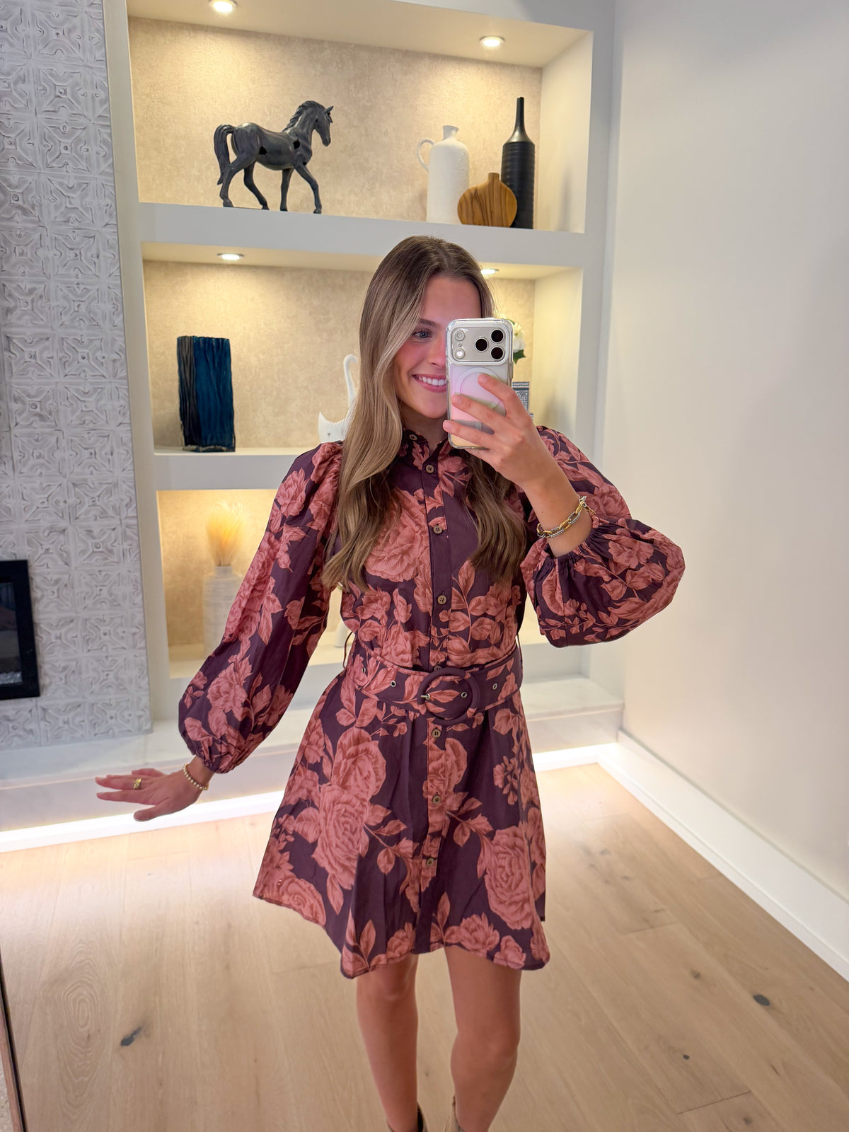 Rosalie Floral Mini Dress