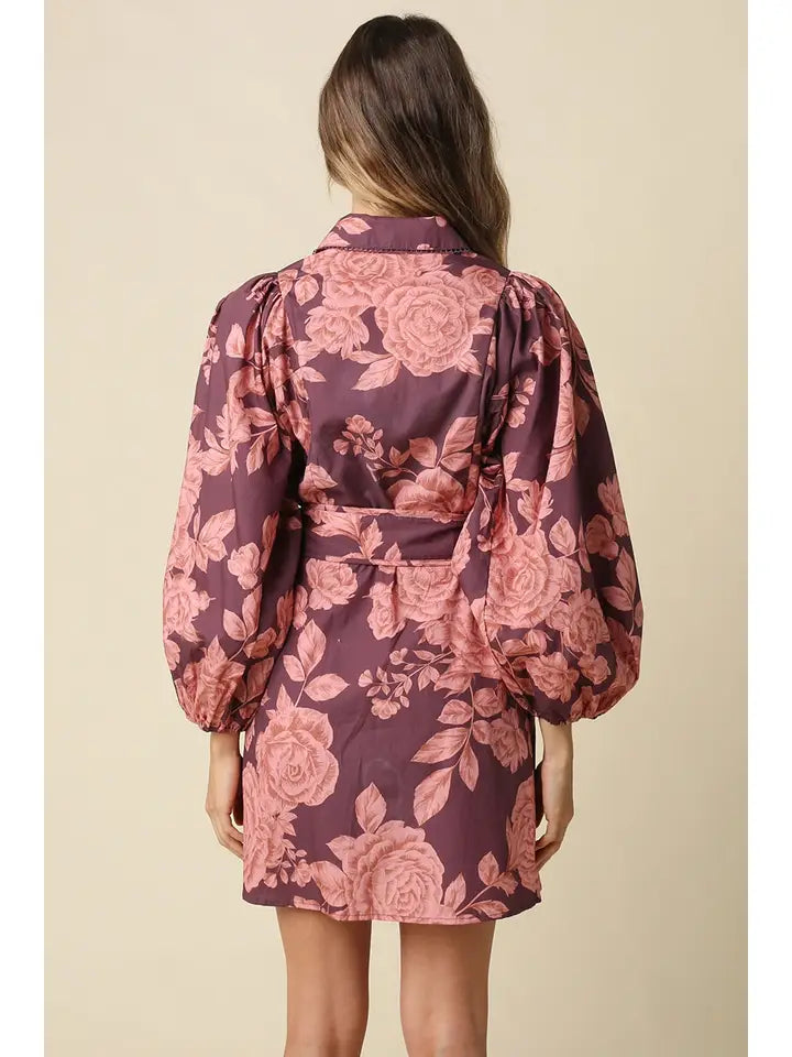 Rosalie Floral Mini Dress