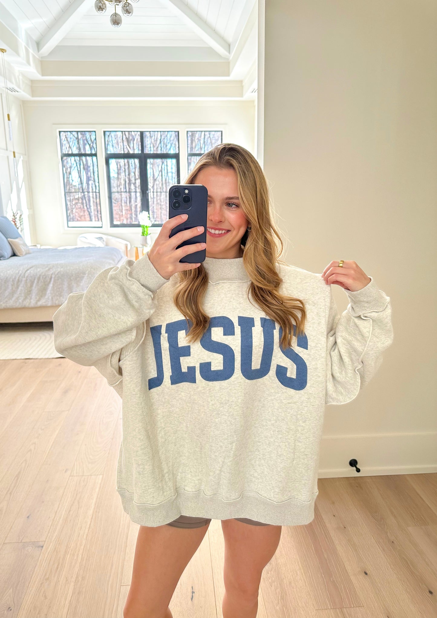 Reversible JESUS/God is Good Mockneck