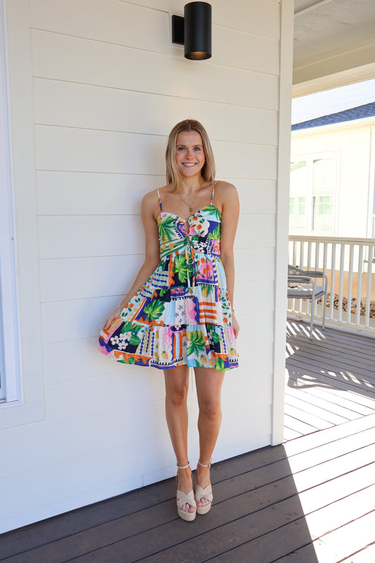 *RESTOCKED* Santorini Mini Dress