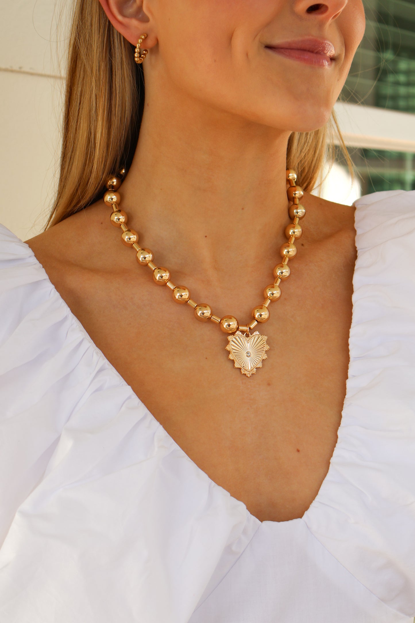 The Lucia Heart Necklace