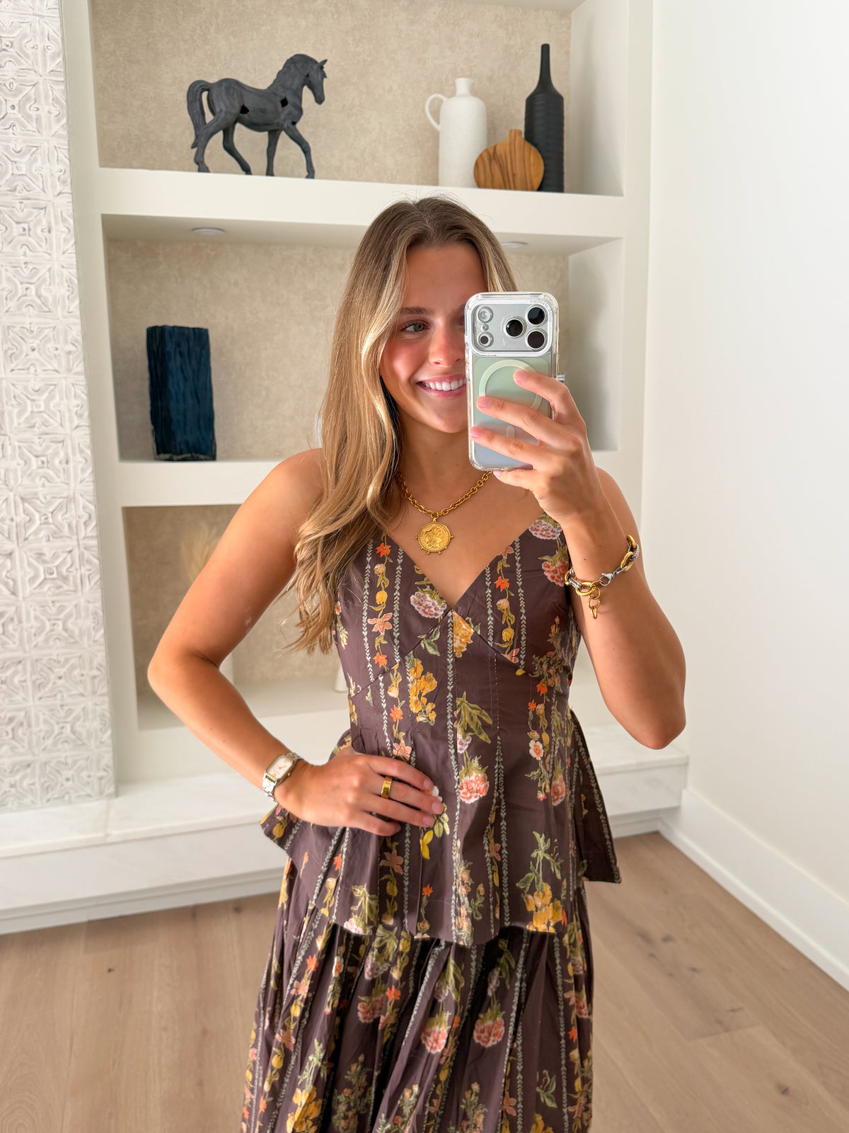 Josephine Floral Skirt Set