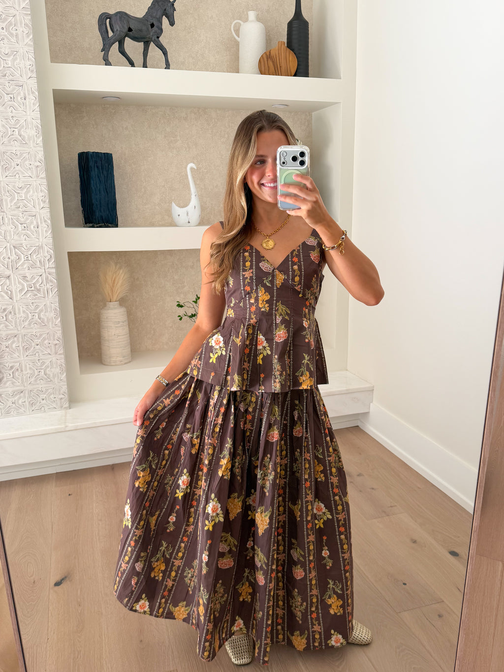 Josephine Floral Skirt Set