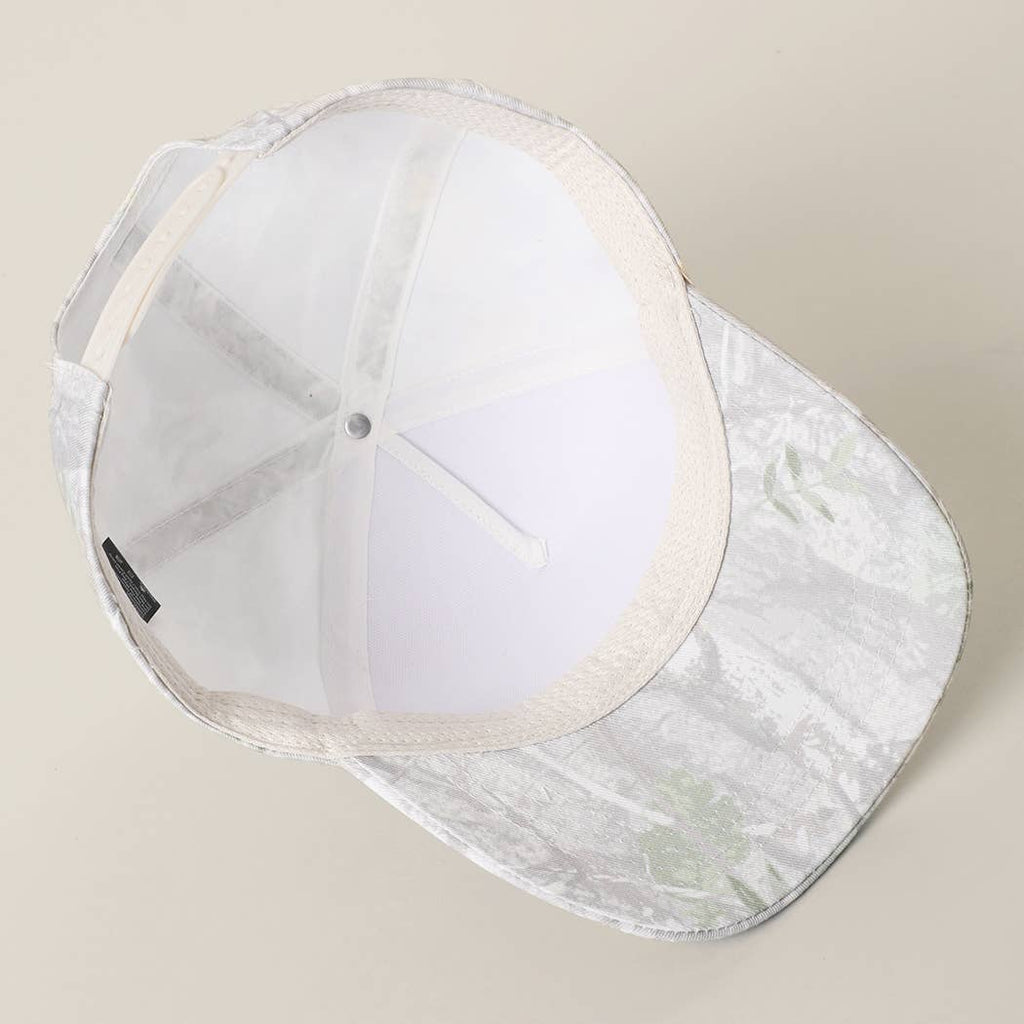 God Is Good All The Time Camo Trucker Hat