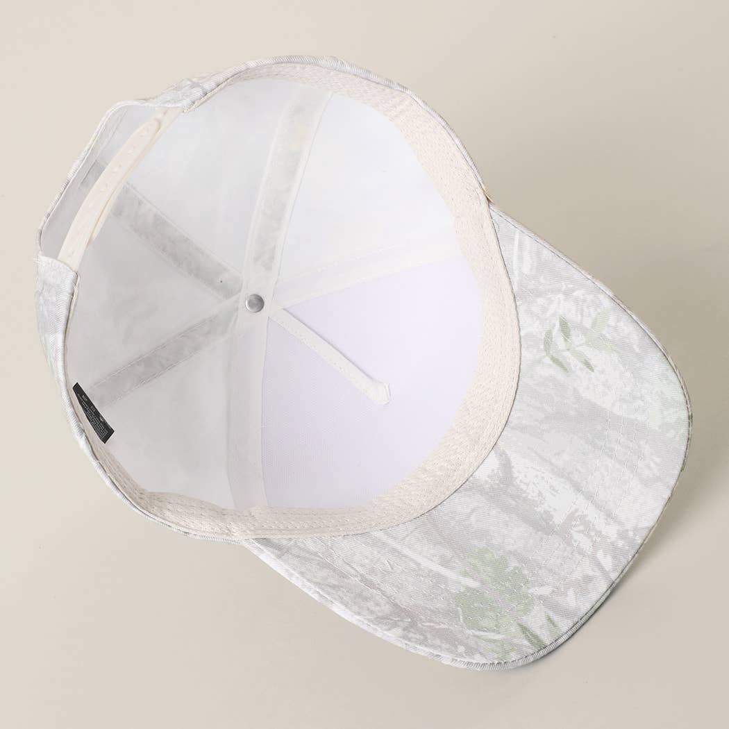 God Is Good All The Time Camo Trucker Hat
