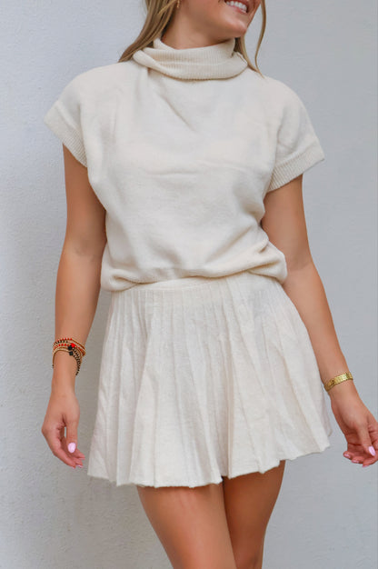 The Vera Skirt Set in Cream