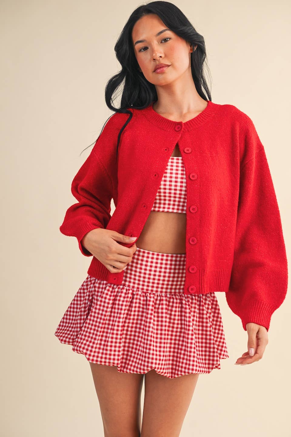 Kit Button Up Cardigan Sweater