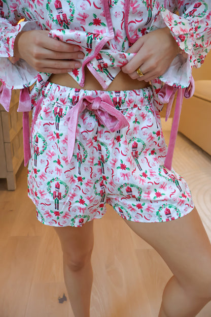 Nutcracker Ballet PJ Short Set