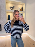 Kiawah Stripe Cardigan