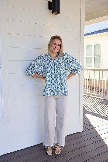 *RESTOCKED* Willow Puff Sleeve Top