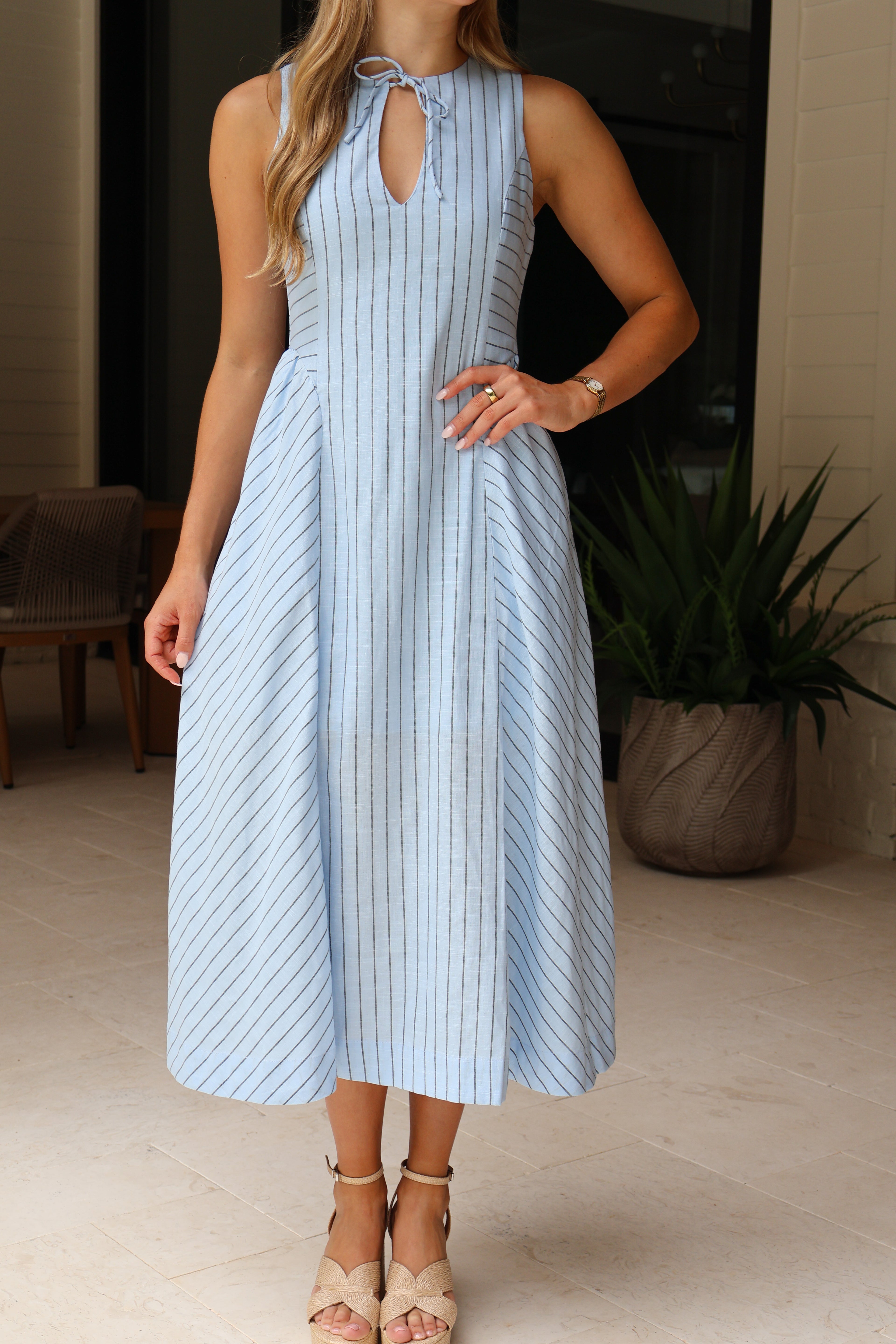 Ocean Air Midi Dress