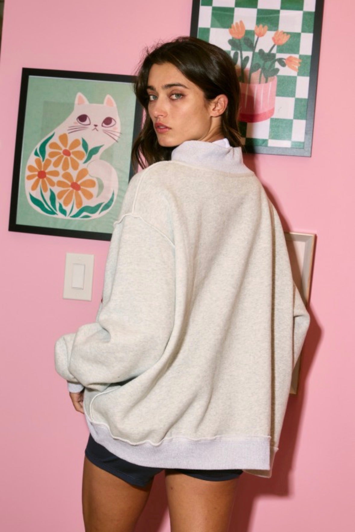*RESTOCKED* Reversible Georgia/GA Mockneck
