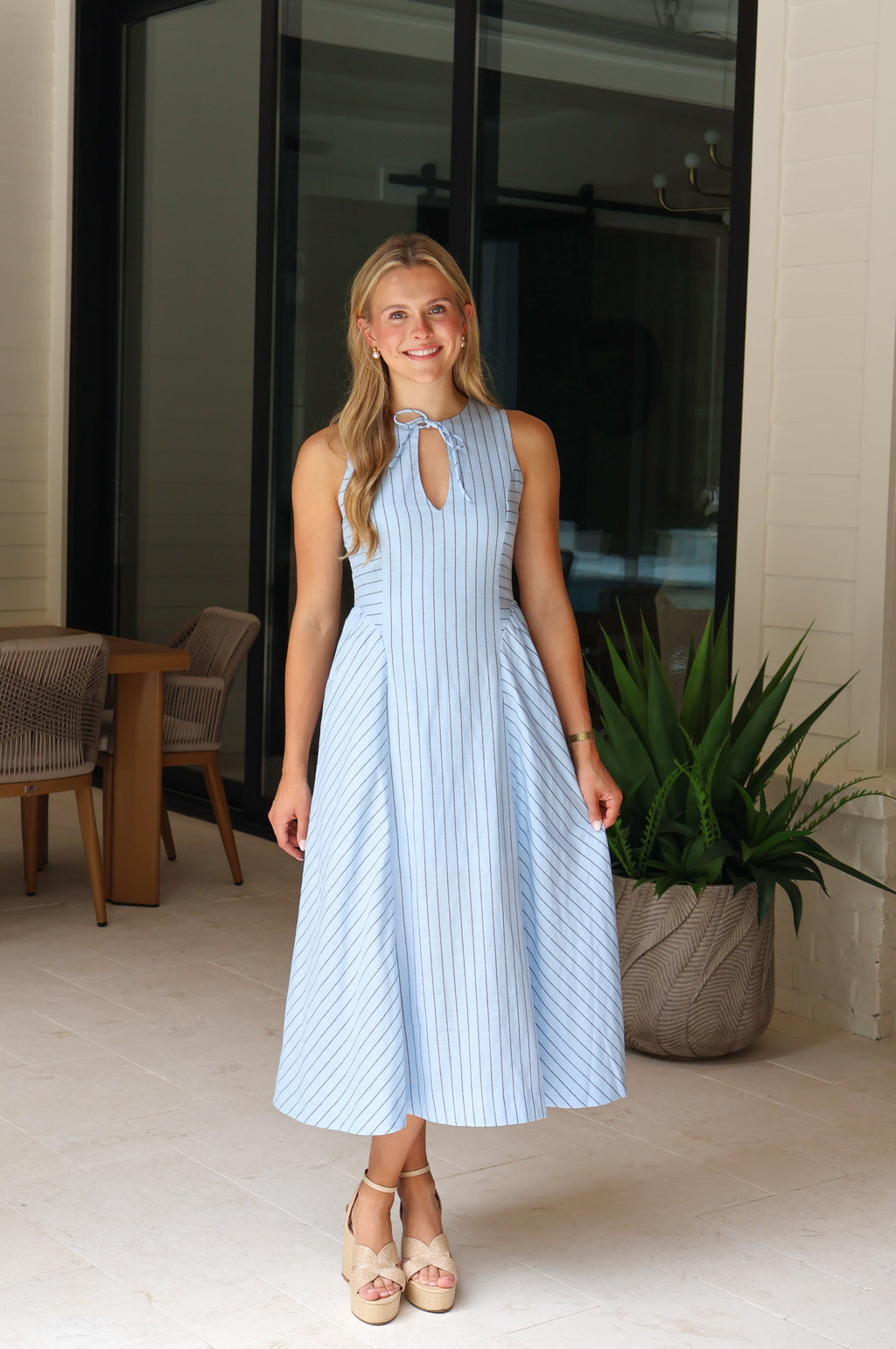 Ocean Air Midi Dress