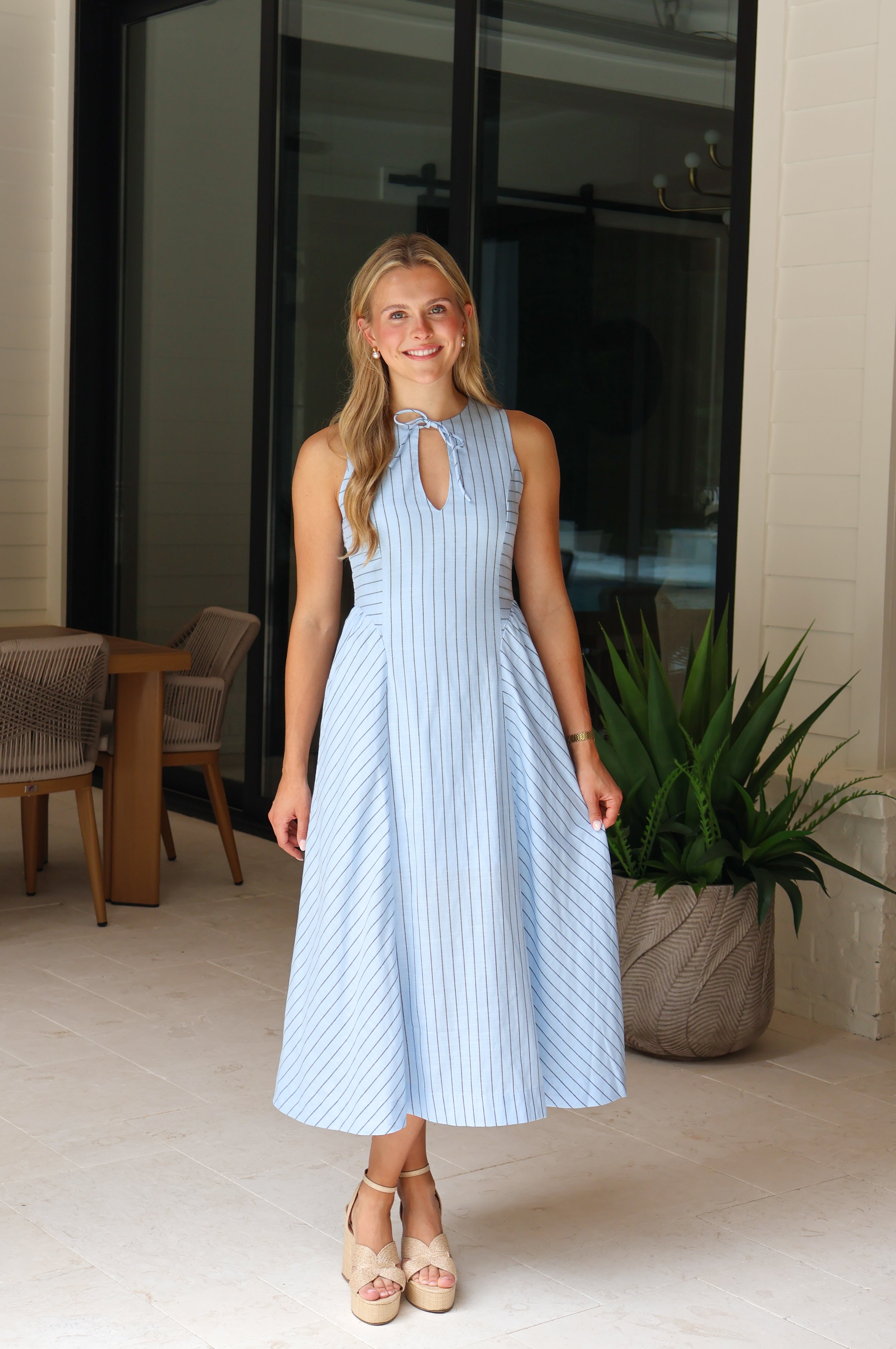 Ocean Air Midi Dress