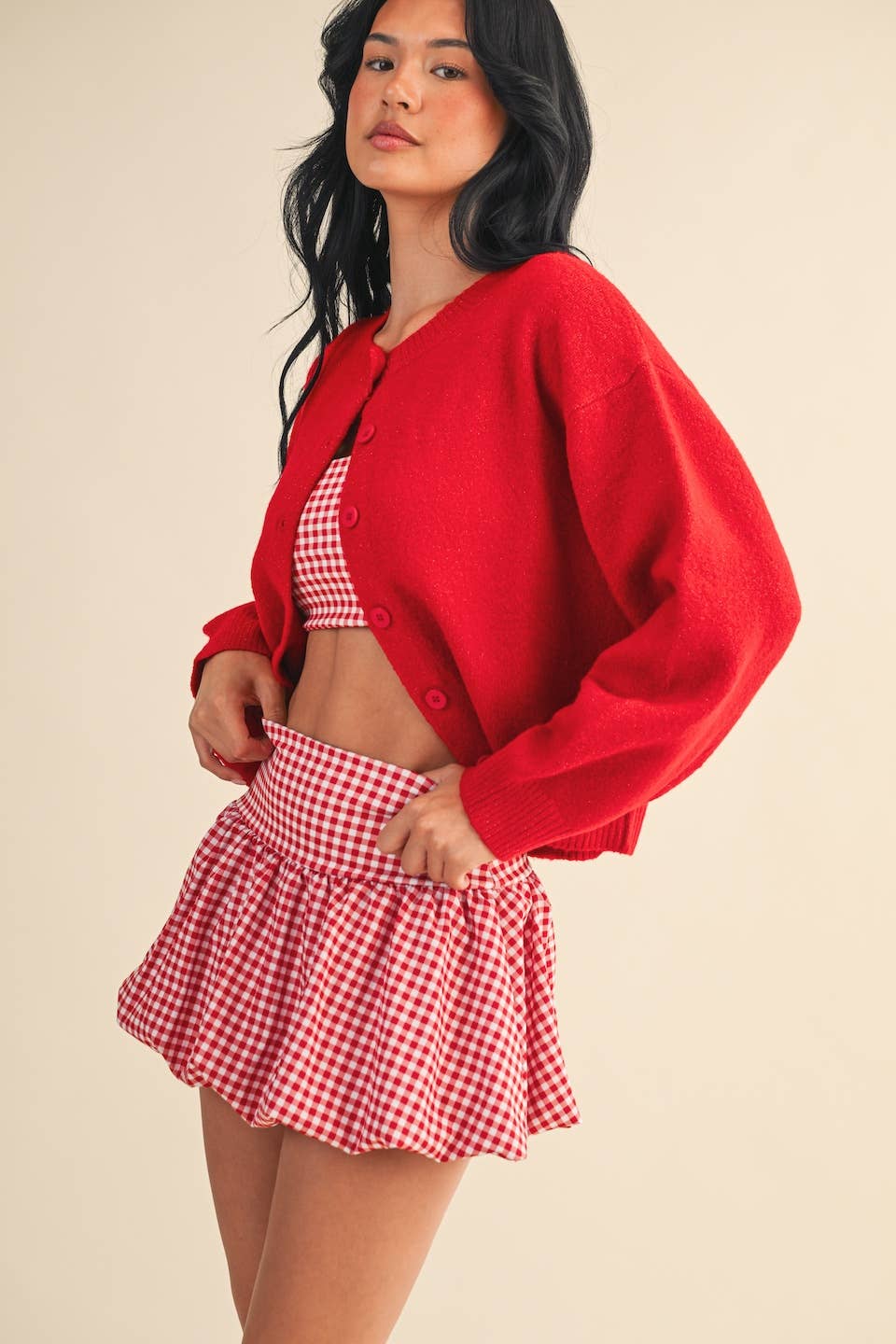 Kit Button Up Cardigan Sweater