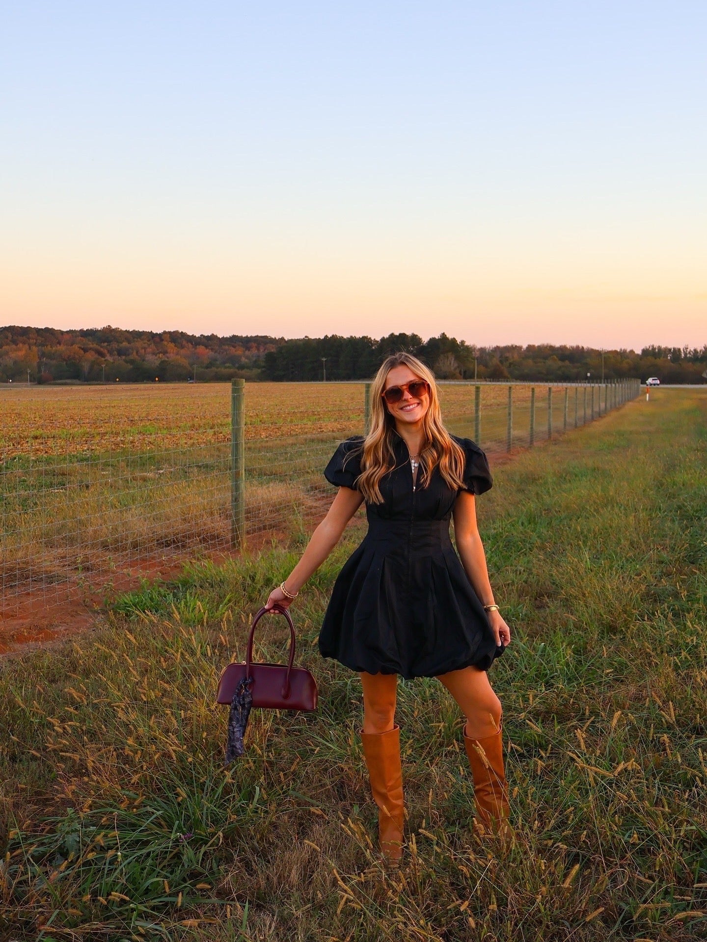 *RESTOCKED* The Collins Mini Dress — Black