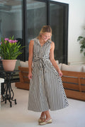 Sloane Stripe Midi Dress