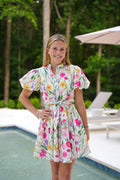 Garden Party Floral Mini Dress